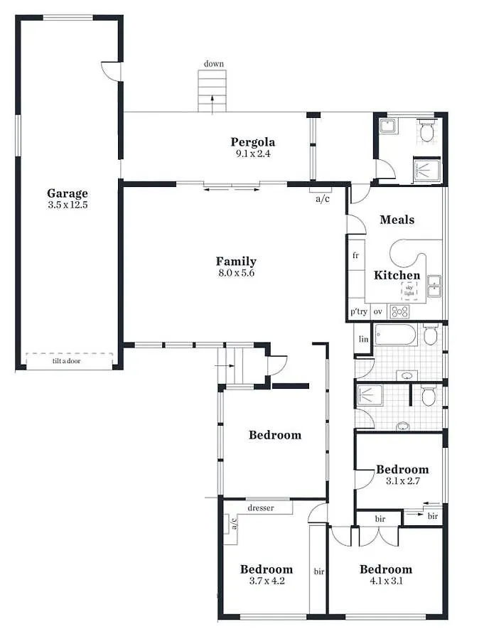 Guest house Adelaide Escape And Business-3Bath Full Kitchen Fast Wifi 3Tv-For Large Families And Group Hotel